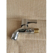 GLOBONIC Wall-Mounted Cold Water Tap Bathroom Garden Tap Mop Pool Washing Machine Faucet
