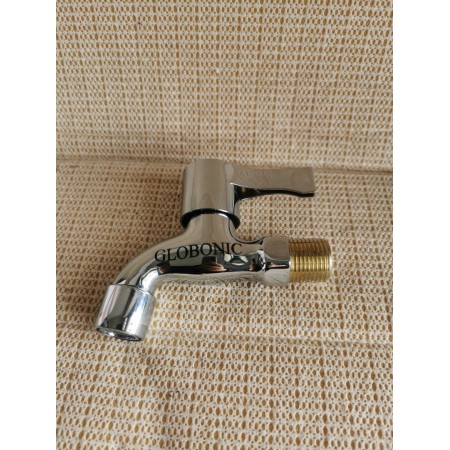GLOBONIC Wall-Mounted Cold Water Tap Bathroom Garden Tap Mop Pool Washing Machine Faucet